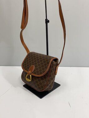 Celine Bag over Shoulder All Macadam Brown